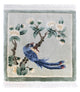 Chiński jedwab Dywan 31x31cm - Dywan orientalny