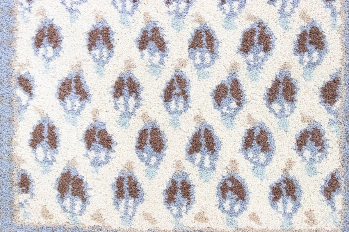 Dywan wełniany - 88 x 59 cm - beżowy