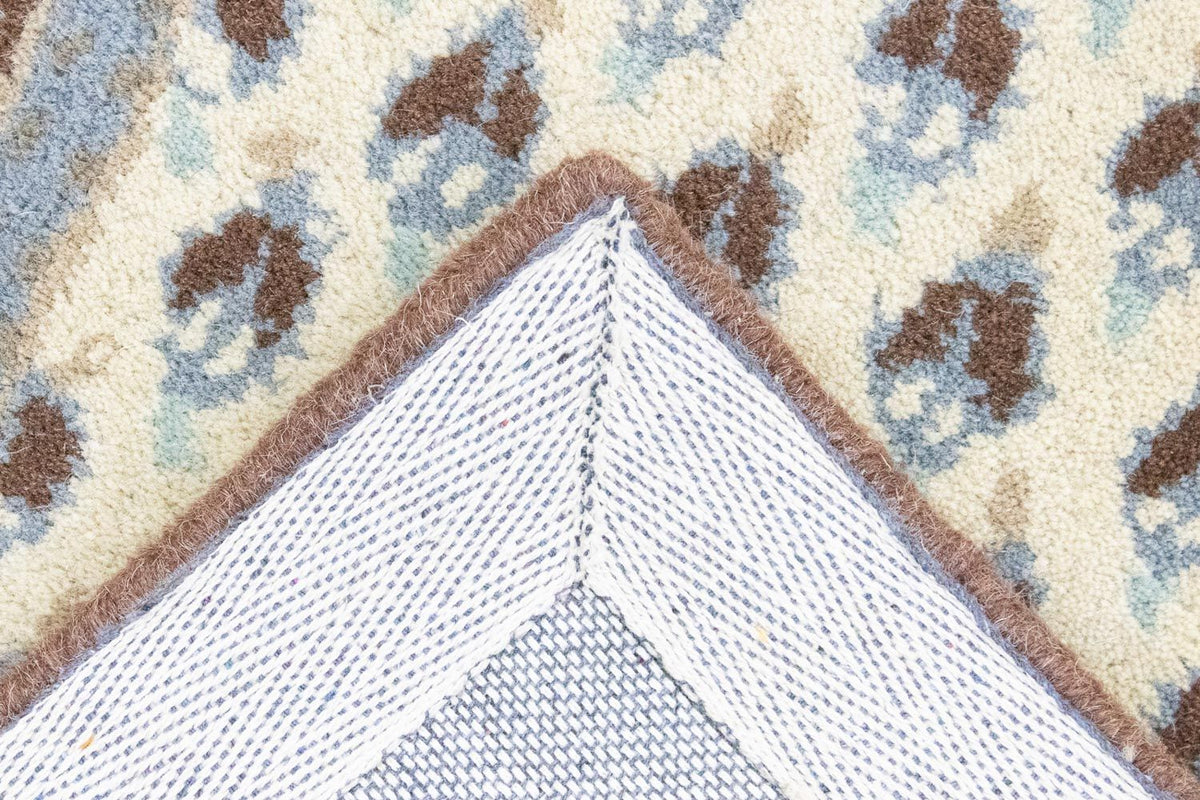 Dywan wełniany - 88 x 59 cm - beżowy