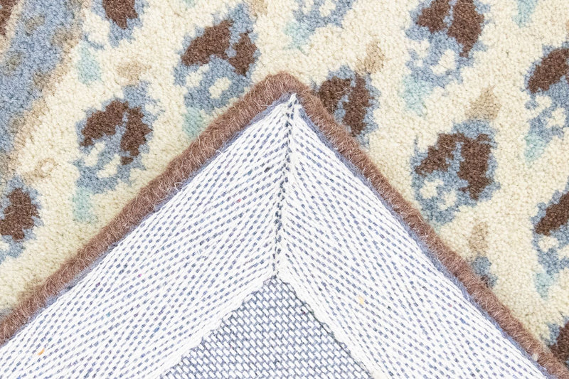 Dywan wełniany - 88 x 59 cm - beżowy