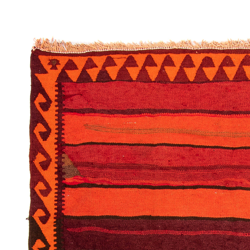 Dywan Kelim - Stary - 300 x 160 cm - wielokolorowy