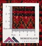 Biegacz Dywan turkmeński - 100 x 50 cm - czerwony