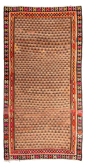 Biegacz Dywan Kelim - Stary - 285 x 160 cm - wielokolorowy