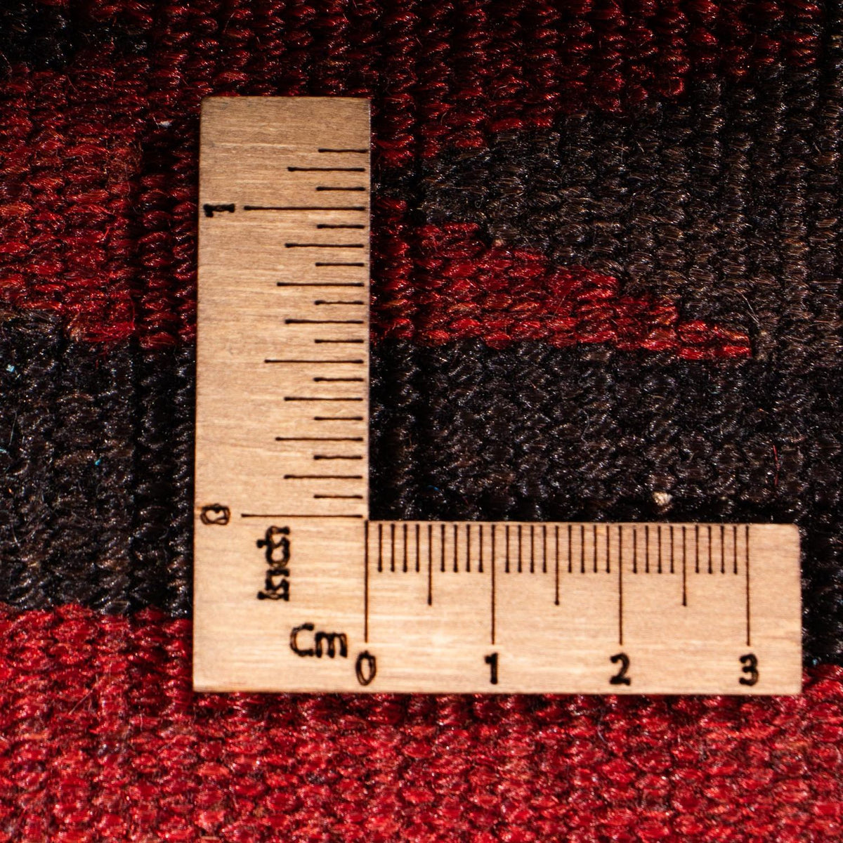 Dywan Kelim - Stary - 110 x 100 cm - wielokolorowy