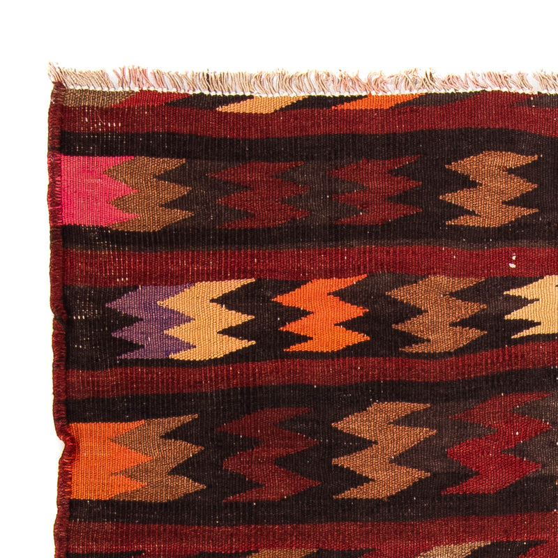 Dywan Kelim - Stary - 110 x 100 cm - wielokolorowy