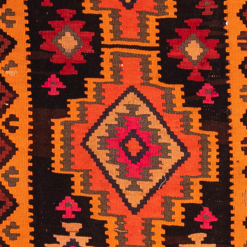 Biegacz Dywan Kelim - Stary - 225 x 150 cm - wielokolorowy