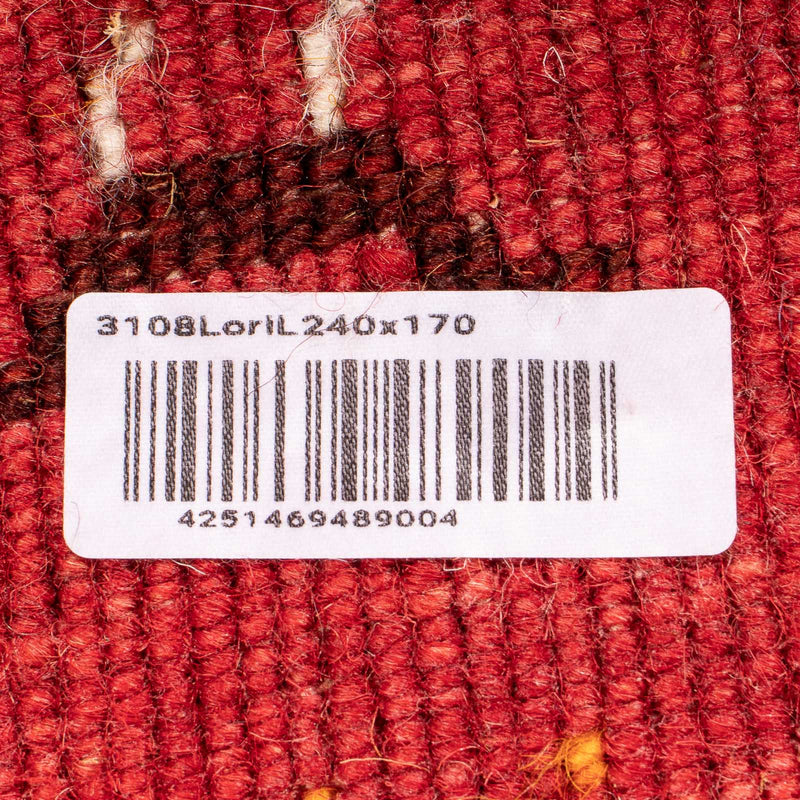 Dywan Gabbeh - Loribaft Softy - 240 x 170 cm - ciemna czerwień