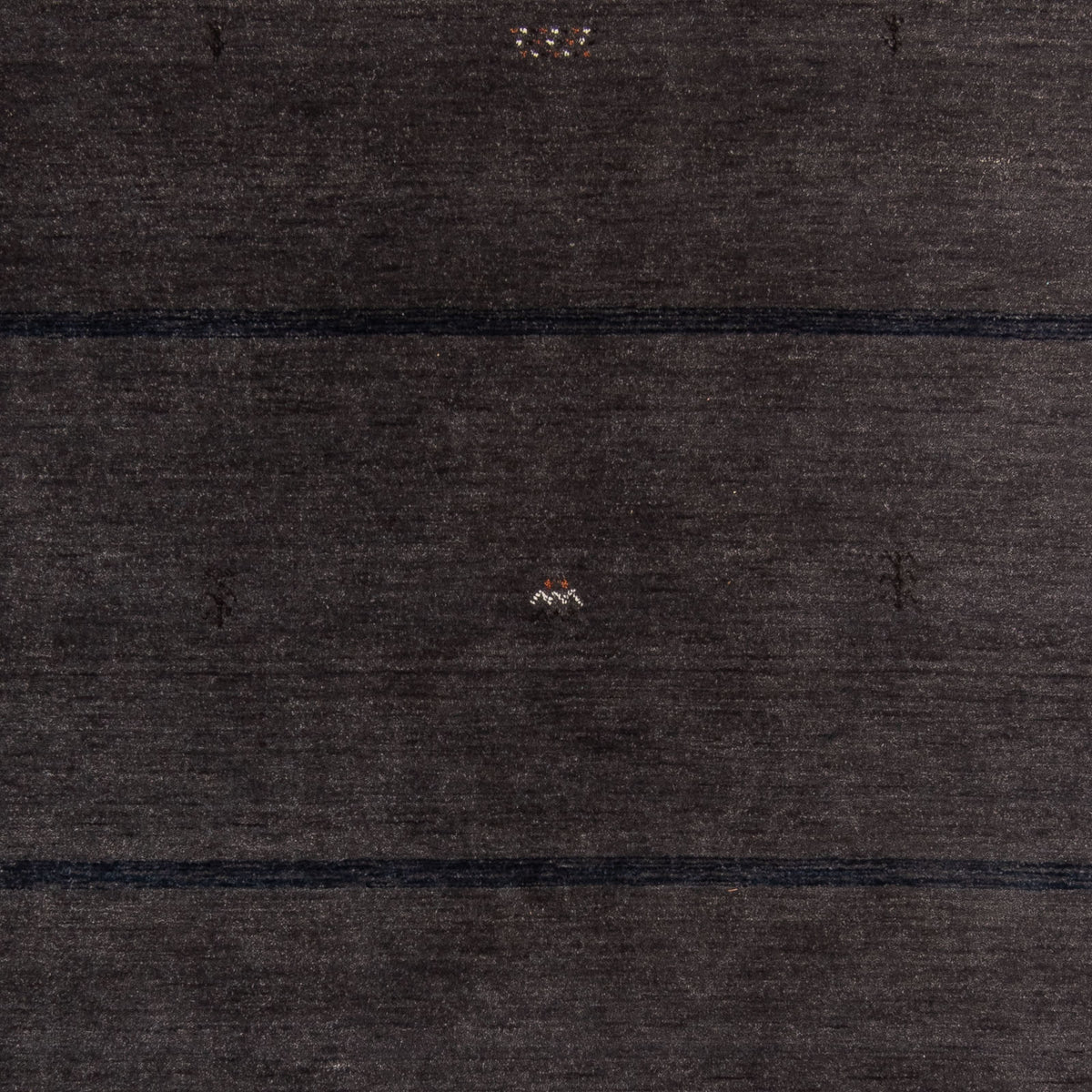 Dywan Gabbeh - Loribaft Softy - 240 x 173 cm - ciemnobrązowy