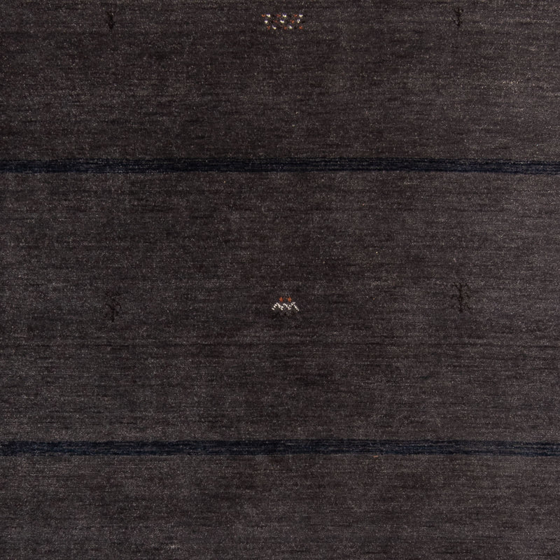 Dywan Gabbeh - Loribaft Softy - 240 x 173 cm - ciemnobrązowy