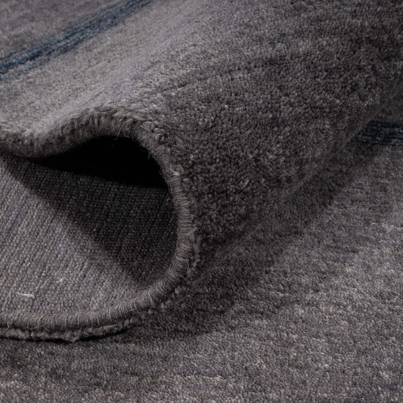 Dywan Gabbeh - Loribaft Softy - 240 x 173 cm - ciemnobrązowy