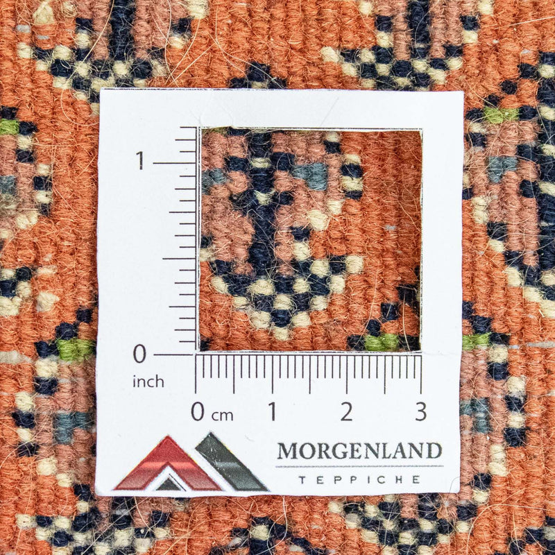 Dywan orientalny - 242 x 170 cm - pomarańczowy