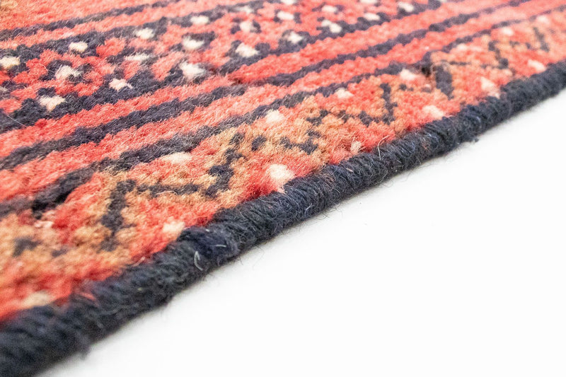 Dywan turkmeński - 268 x 195 cm - różowy