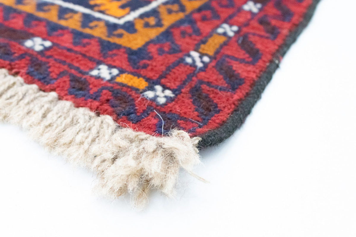 Dywan beludżycki - 132 x 76 cm - niebieski