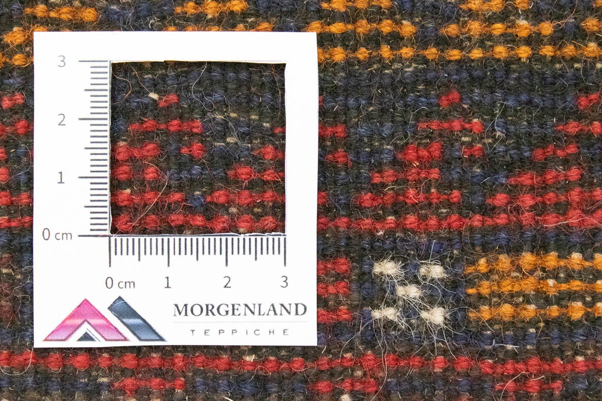 Dywan beludżycki - 132 x 76 cm - niebieski