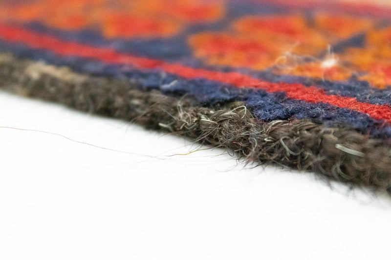 Dywan beludżycki - 137 x 81 cm - niebieski