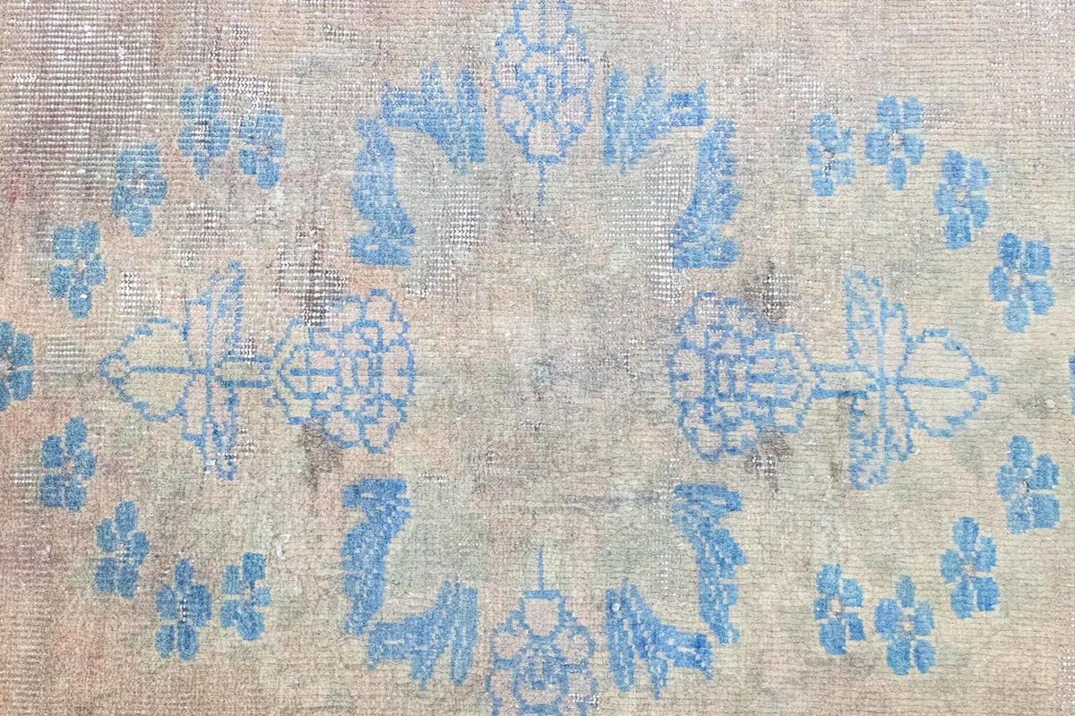 Biegacz Dywan perski - Keshan - 305 x 120 cm - brązowy