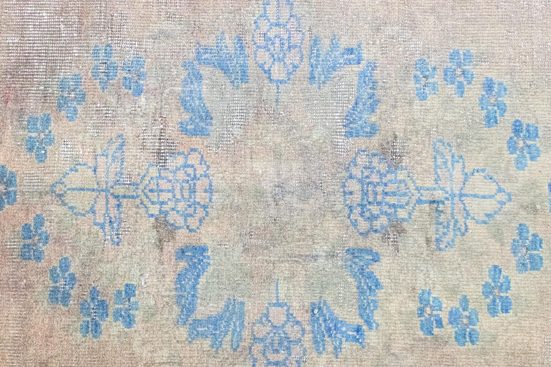 Biegacz Dywan perski - Keshan - 305 x 120 cm - brązowy