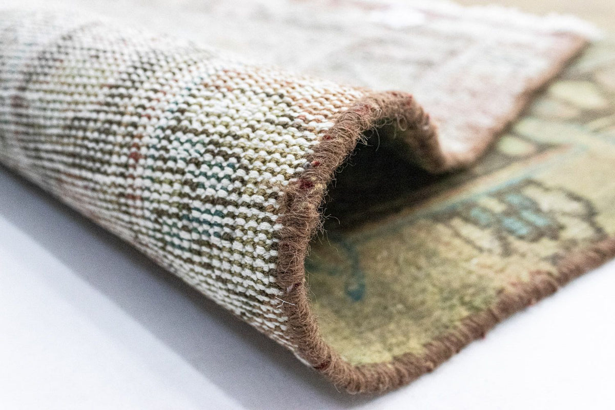 Biegacz Dywan perski - Keshan - 305 x 120 cm - brązowy