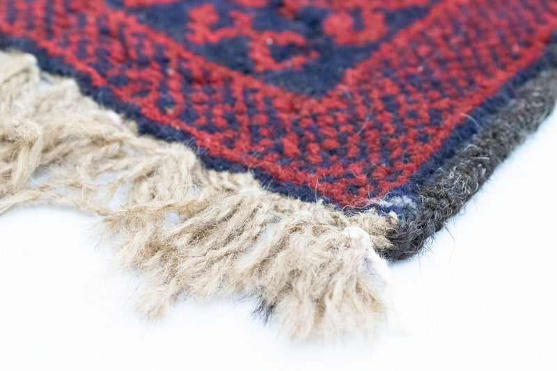 Dywan beludżycki - 135 x 79 cm - czerwony