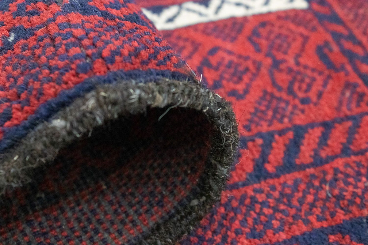 Dywan beludżycki - 135 x 79 cm - czerwony