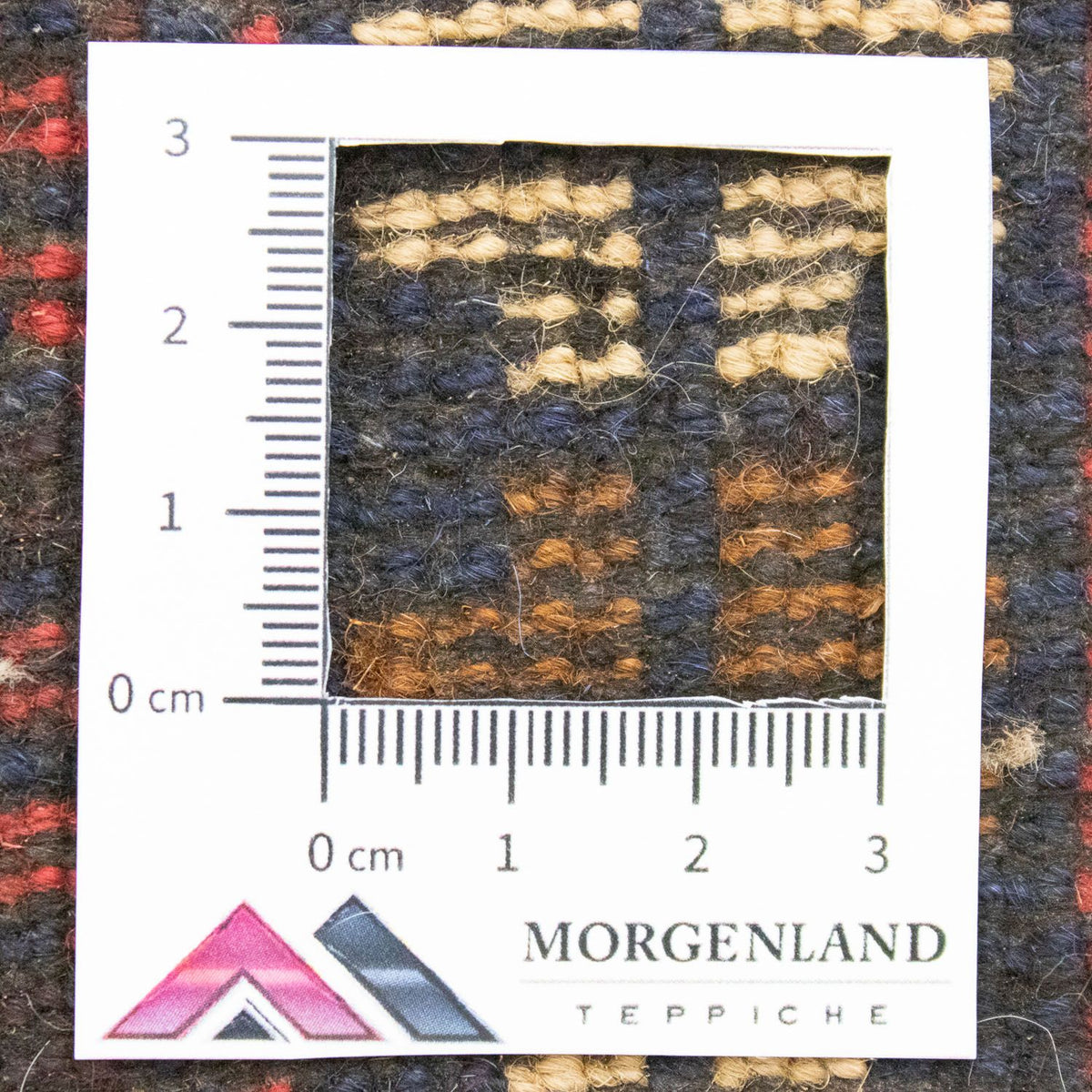 Dywan beludżycki - 132 x 88 cm - brązowy