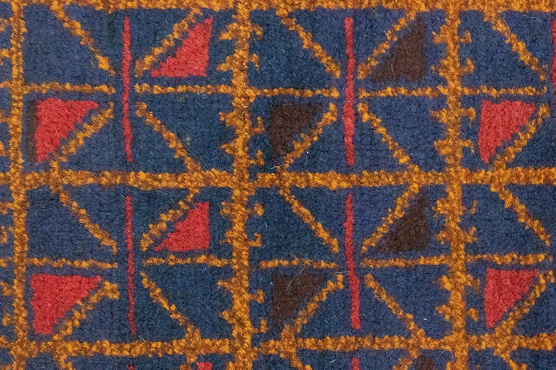 Dywan beludżycki - 137 x 84 cm - brązowy