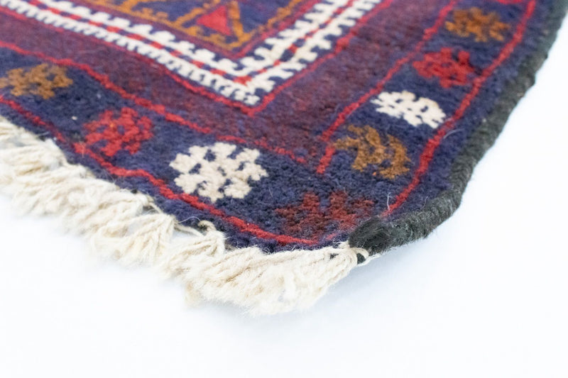 Dywan beludżycki - 137 x 84 cm - brązowy