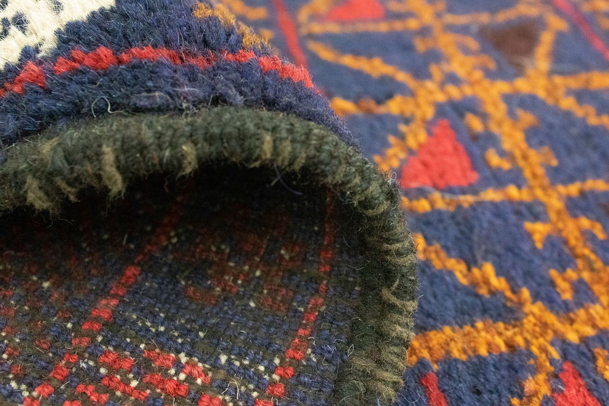 Dywan beludżycki - 137 x 84 cm - brązowy