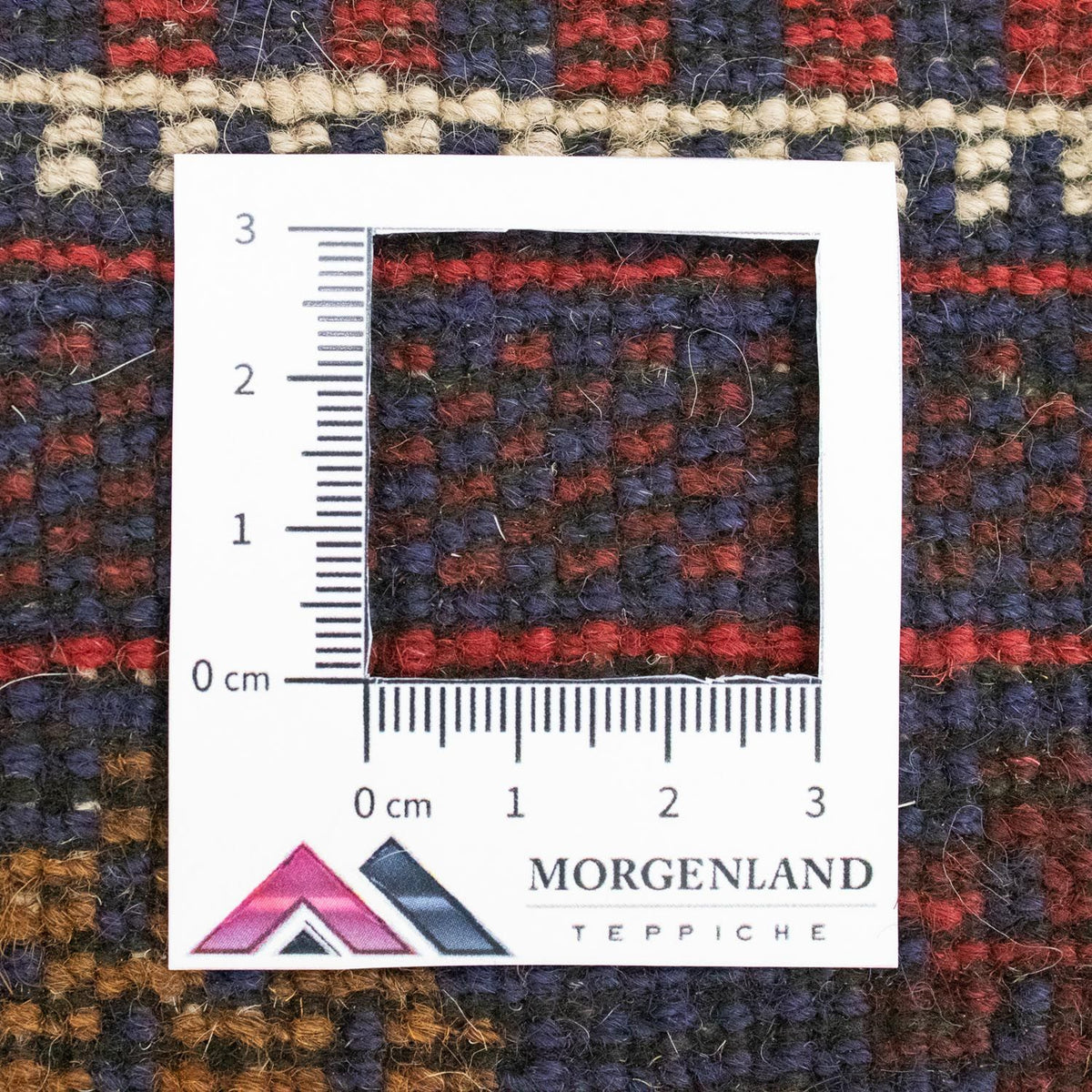 Dywan beludżycki - 137 x 84 cm - brązowy