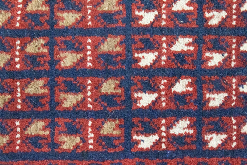 Dywan beludżycki - 136 x 82 cm - brązowy