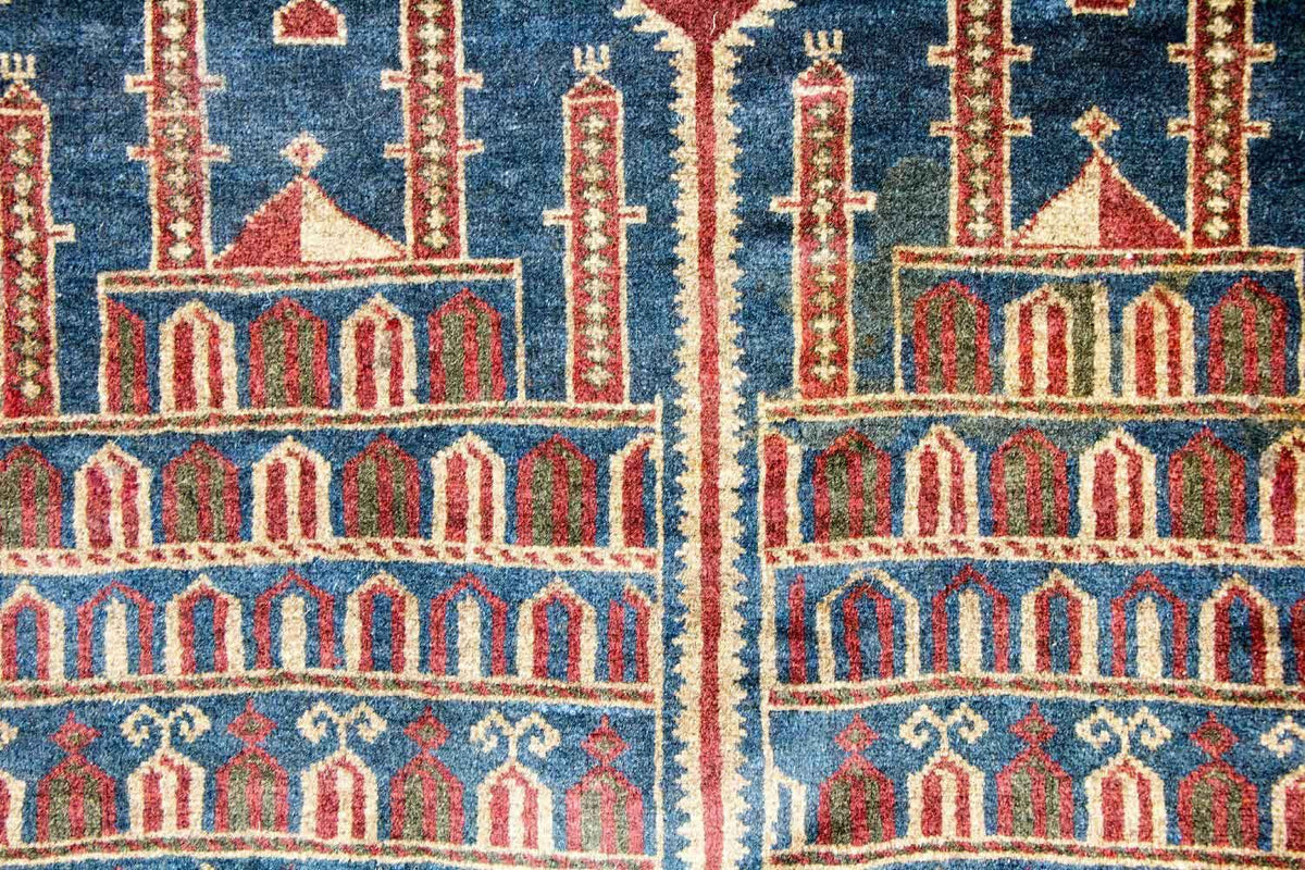 Dywan beludżycki - 135 x 104 cm - wielokolorowy