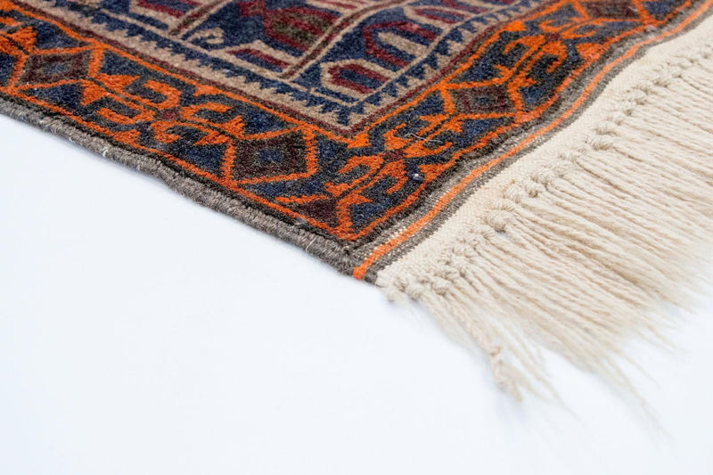 Dywan beludżycki - 135 x 104 cm - wielokolorowy