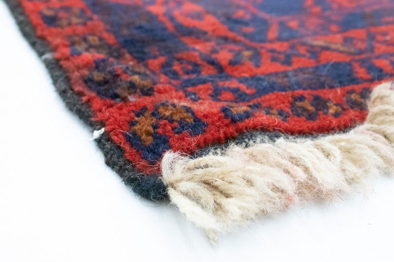 Dywan beludżycki - 143 x 85 cm - niebieski