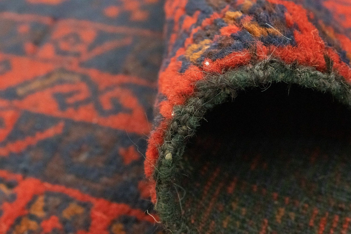 Dywan beludżycki - 143 x 85 cm - niebieski