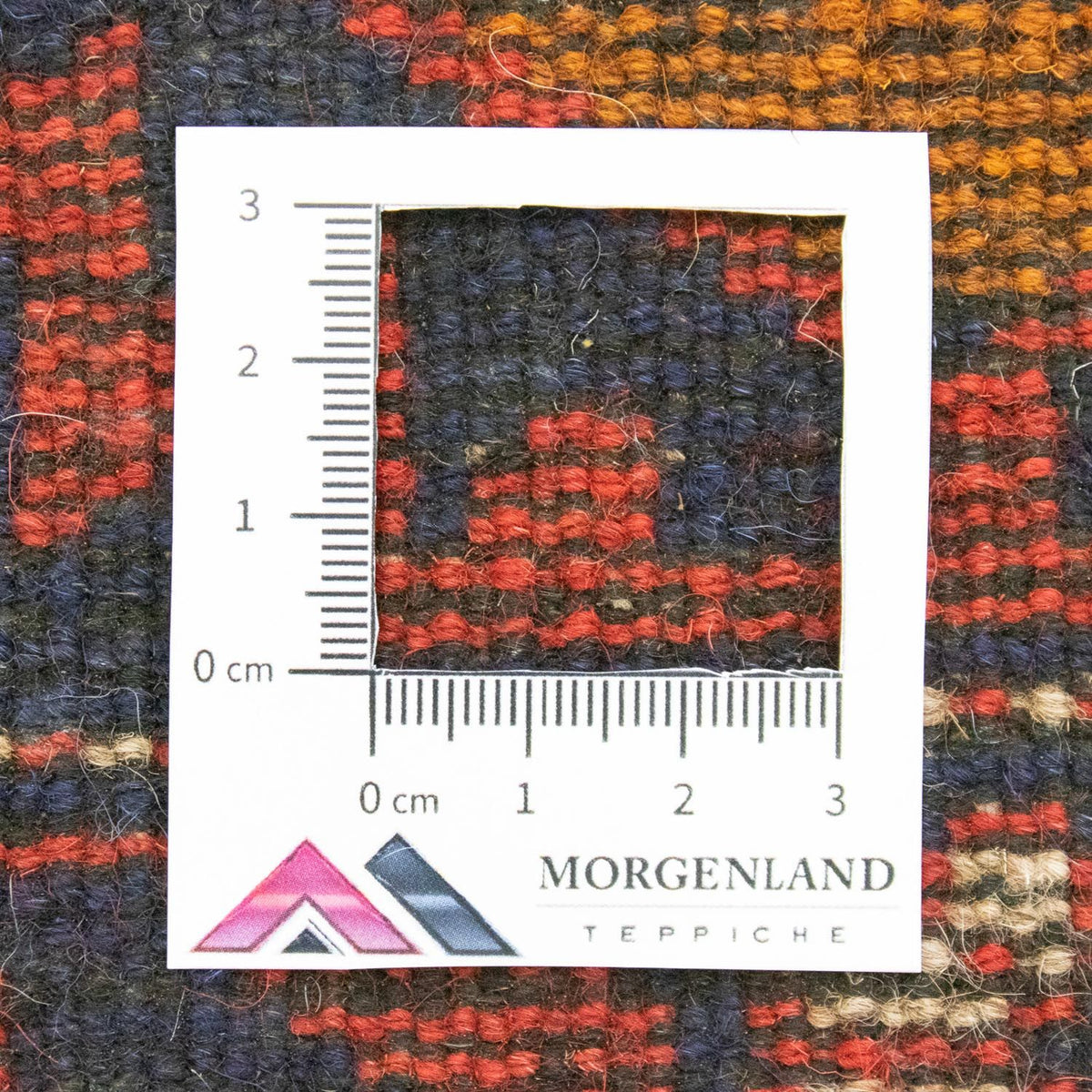 Dywan beludżycki - 133 x 83 cm - niebieski