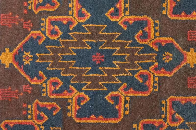 Dywan beludżycki - 131 x 87 cm - brązowy