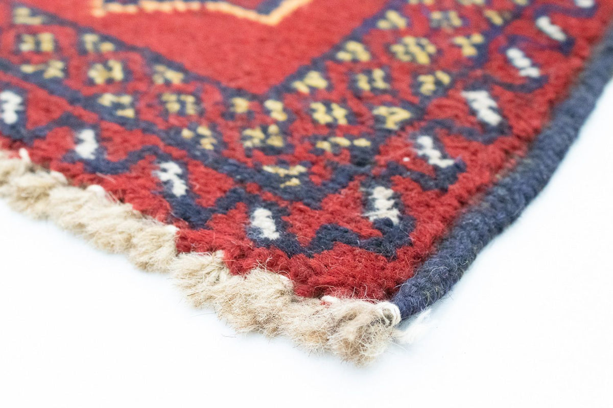 Dywan beludżycki - 124 x 77 cm - czerwony