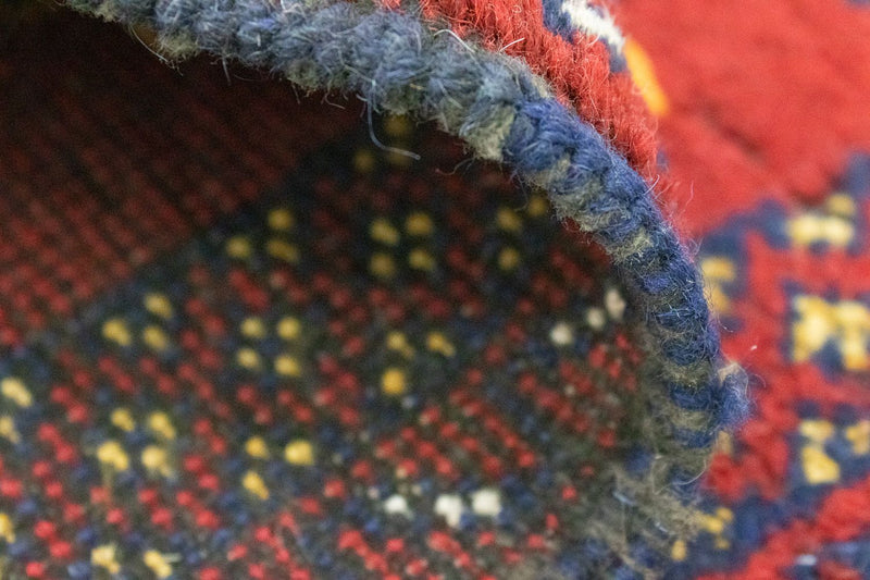 Dywan beludżycki - 124 x 77 cm - czerwony