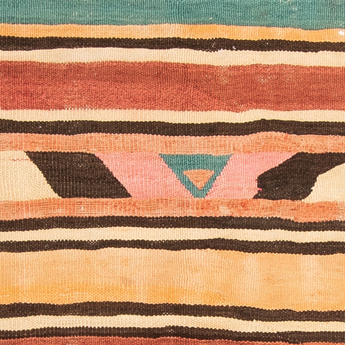 Dywan Kelim - Stary - 160 x 120 cm - wielokolorowy