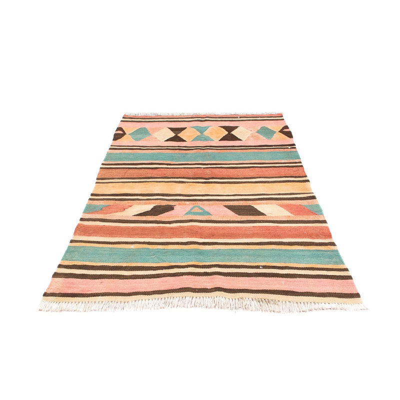 Dywan Kelim - Stary - 160 x 120 cm - wielokolorowy