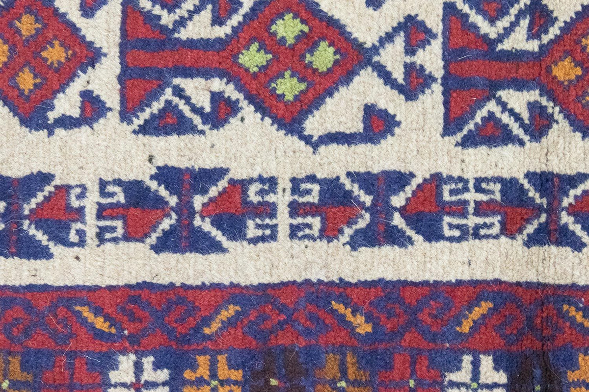 Dywan beludżycki - 129 x 77 cm - beżowy