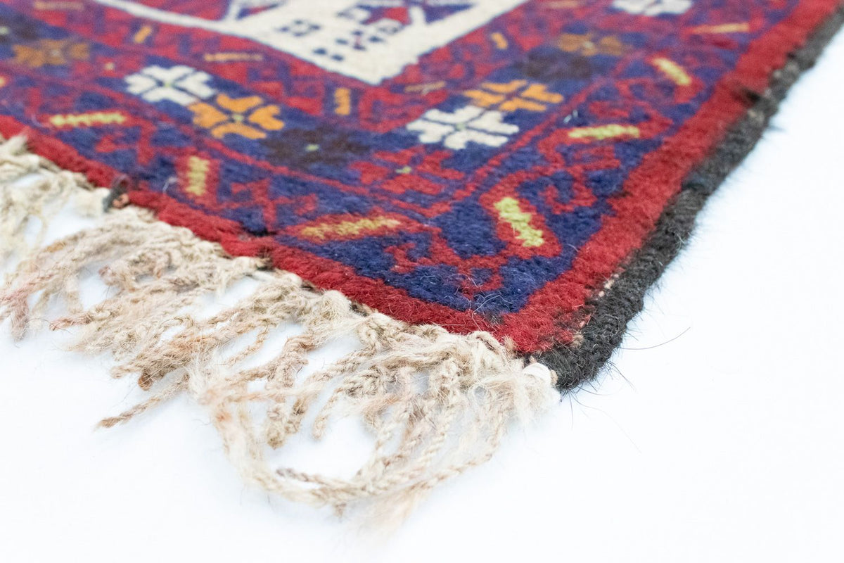 Dywan beludżycki - 129 x 77 cm - beżowy