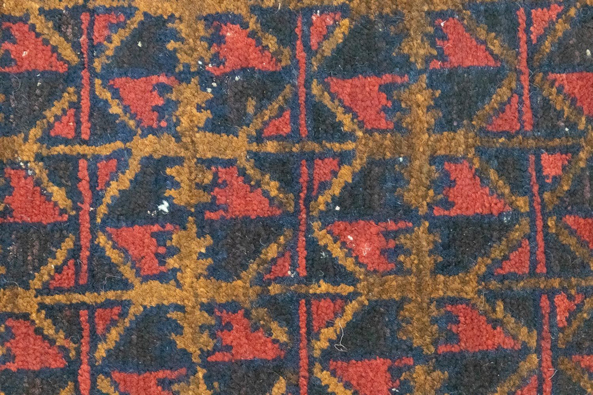 Dywan beludżycki - 136 x 83 cm - brązowy