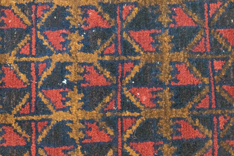 Dywan beludżycki - 136 x 83 cm - brązowy