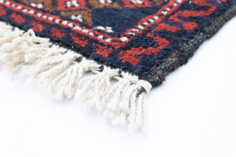 Dywan beludżycki - 136 x 83 cm - brązowy