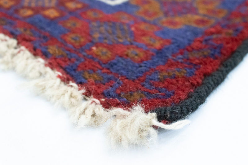 Dywan beludżycki - 138 x 79 cm - czerwony