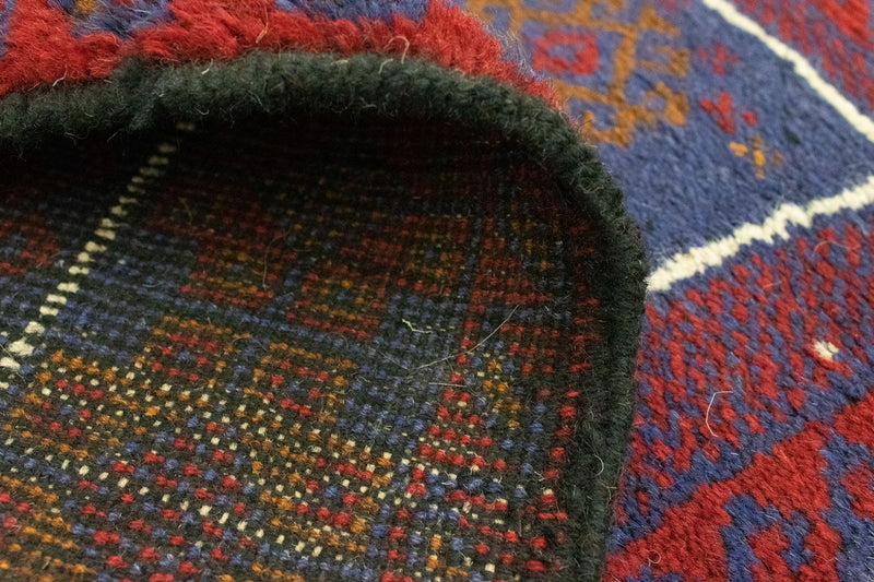 Dywan beludżycki - 138 x 79 cm - czerwony