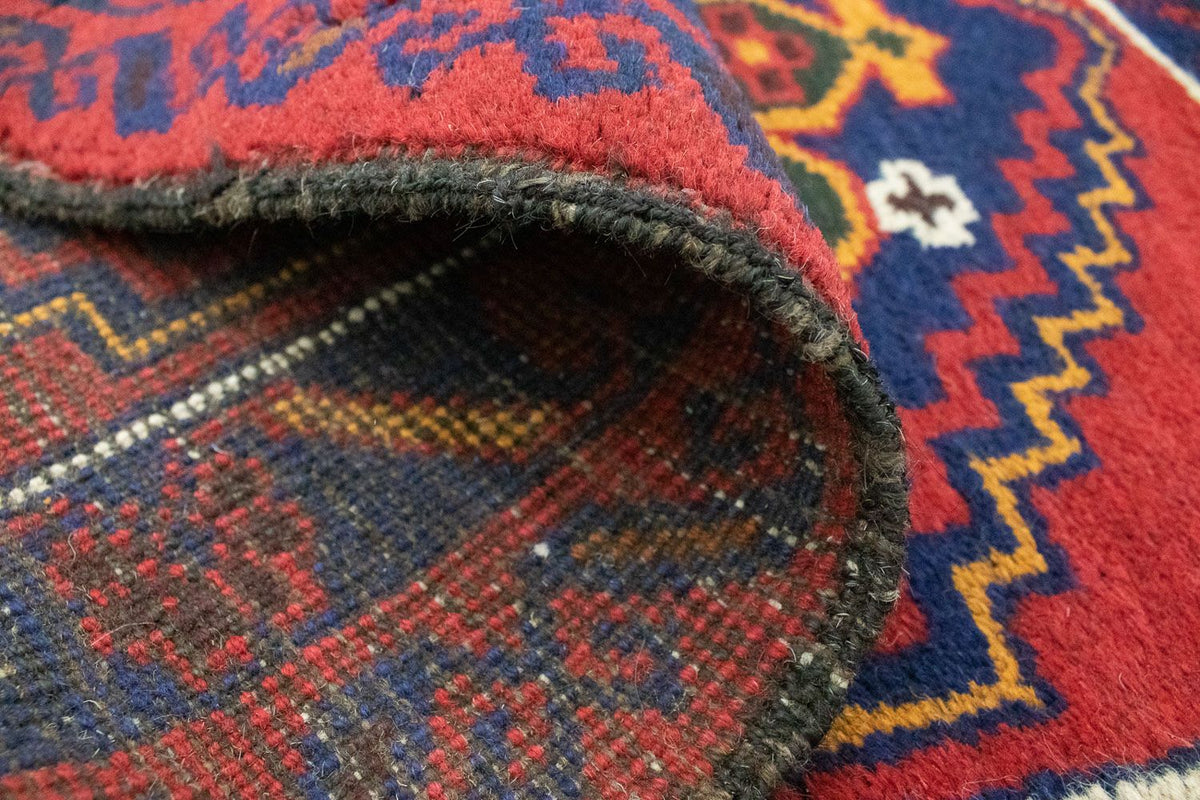 Dywan beludżycki - 140 x 75 cm - czerwony