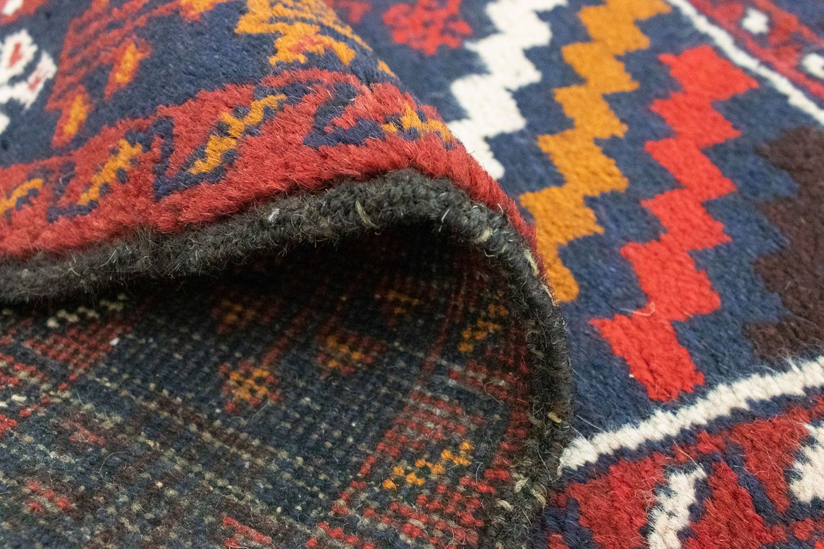 Dywan beludżycki - 130 x 76 cm - niebieski