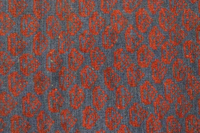 Dywan beludżycki - 138 x 82 cm - niebieski